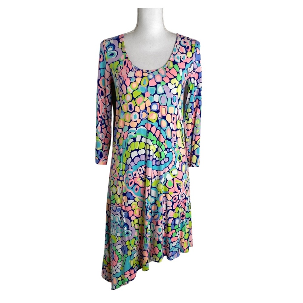 Lilly Pulitzer Ariana Swing Dress Gypsy Jungle Print Size S
